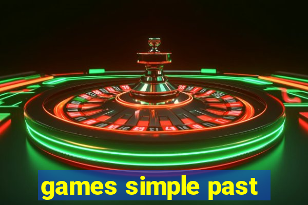 games simple past